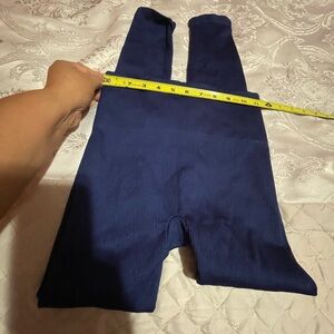 SPANX Blue Leggings Structured Fit